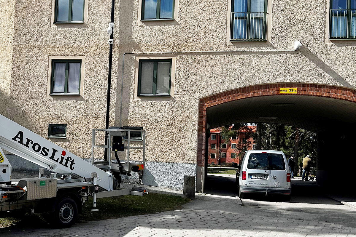 Kameraovervakning Vasteras 1200X800